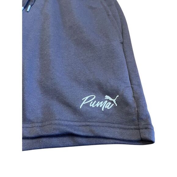 Puma XS live in romper sleeveless navy blue elastic waist   Jumpsuit - Picture 3 of 4